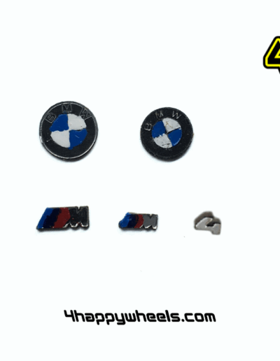 BMW M4 emblem for 1/10 scale RC car