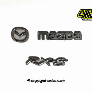 Mazda Rx-8 emblem for 1/10 scale RC car