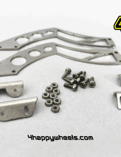 Mobile Wing Mount CIRCLE stainless steel with screws and nuts