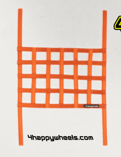 RC drift car window net 2 doors orange