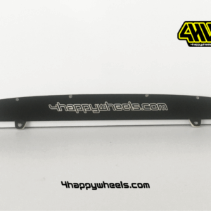 Front angle of plastic laminate ducktail 4HW for RC drift 1/10