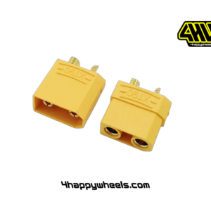 XT90 connector with high temperature housing for high current RC battery and ESC connections