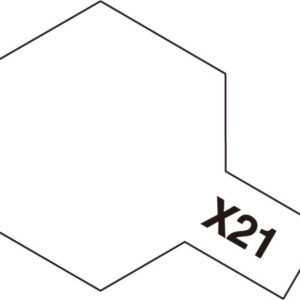 Tamiya Color Acrylic Paint Mini X-21 FLAT BASE