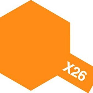 Tamiya Color Acrylic Paint Mini X-26 CLEAR ORANGE