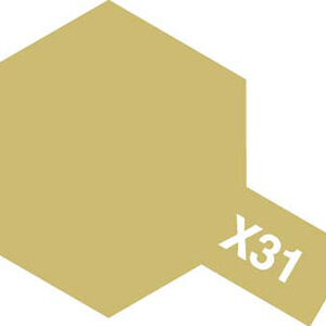 Tamiya Color Acrylic Paint Mini X-31 TITANIUM GOLD
