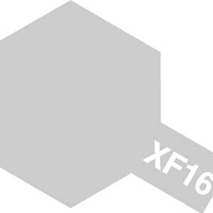 Tamiya Color Acrylic Paint Mini XF-16 FLAT ALUMINUM