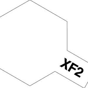 Tamiya Color Acrylic Paint Mini XF-2 FLAT WHITE