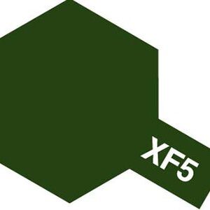 Tamiya Color Acrylic Paint Mini XF-5 FLAT GREEN